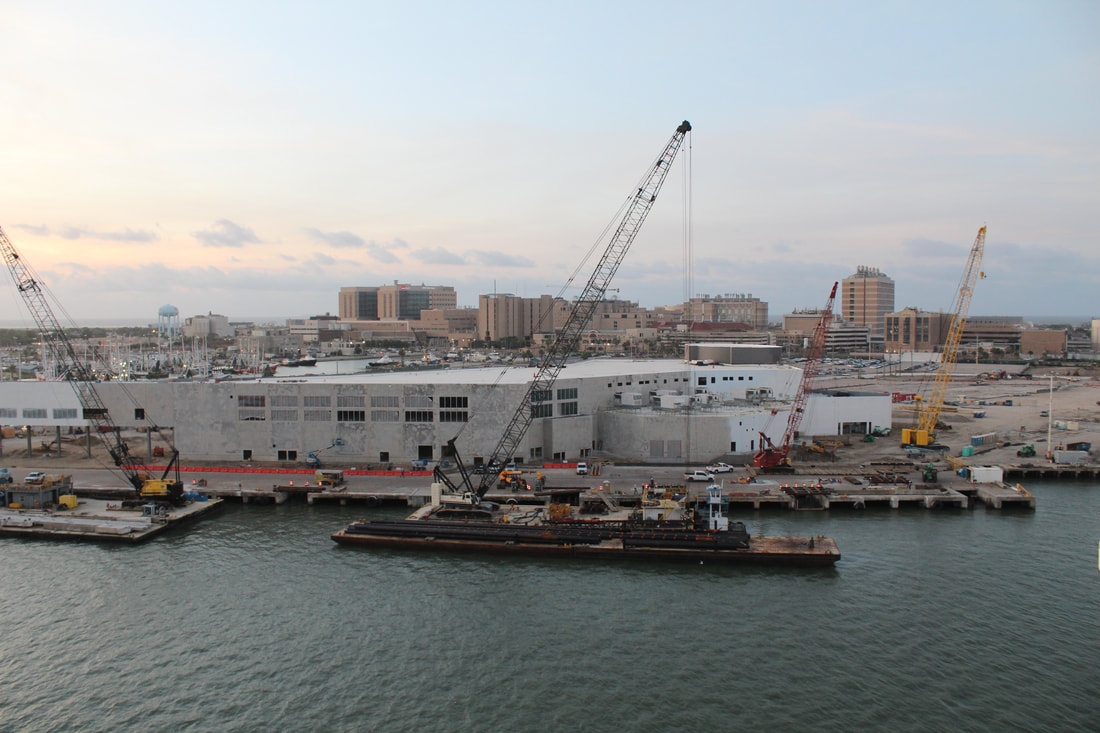 Galveston Cruise Terminal 3 Construction
