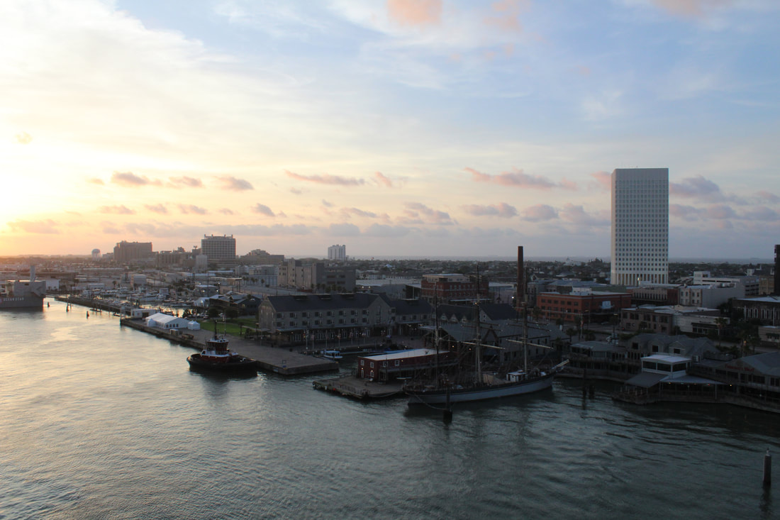 Sunrise in Galveston