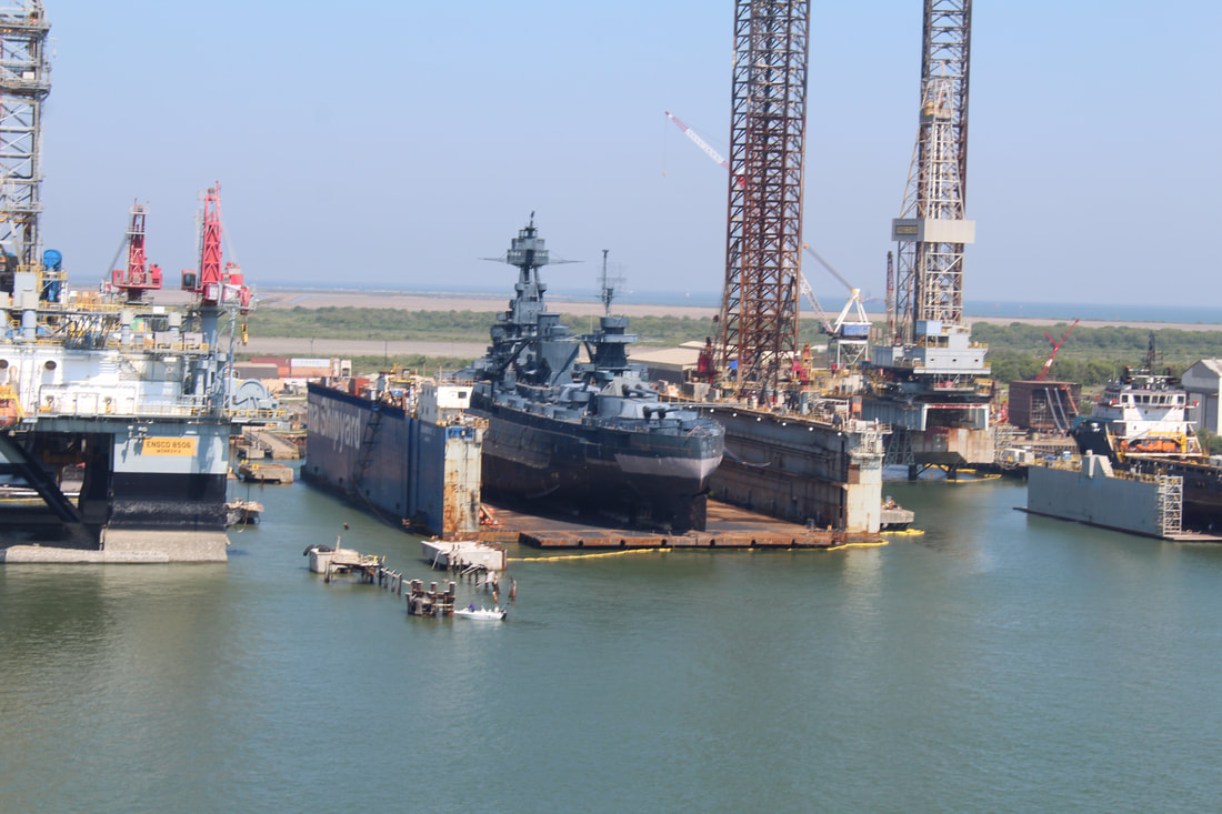 Battleship Texas Dry-Dock Galveston