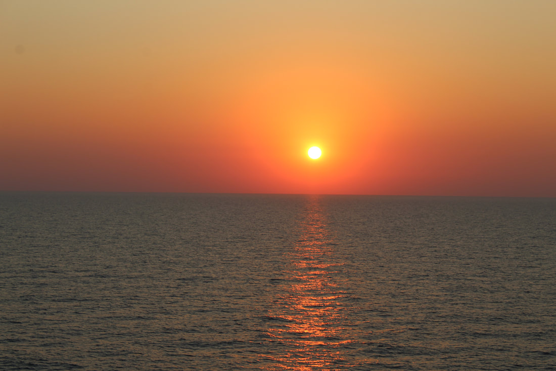 Sunset From Carnival Breeze