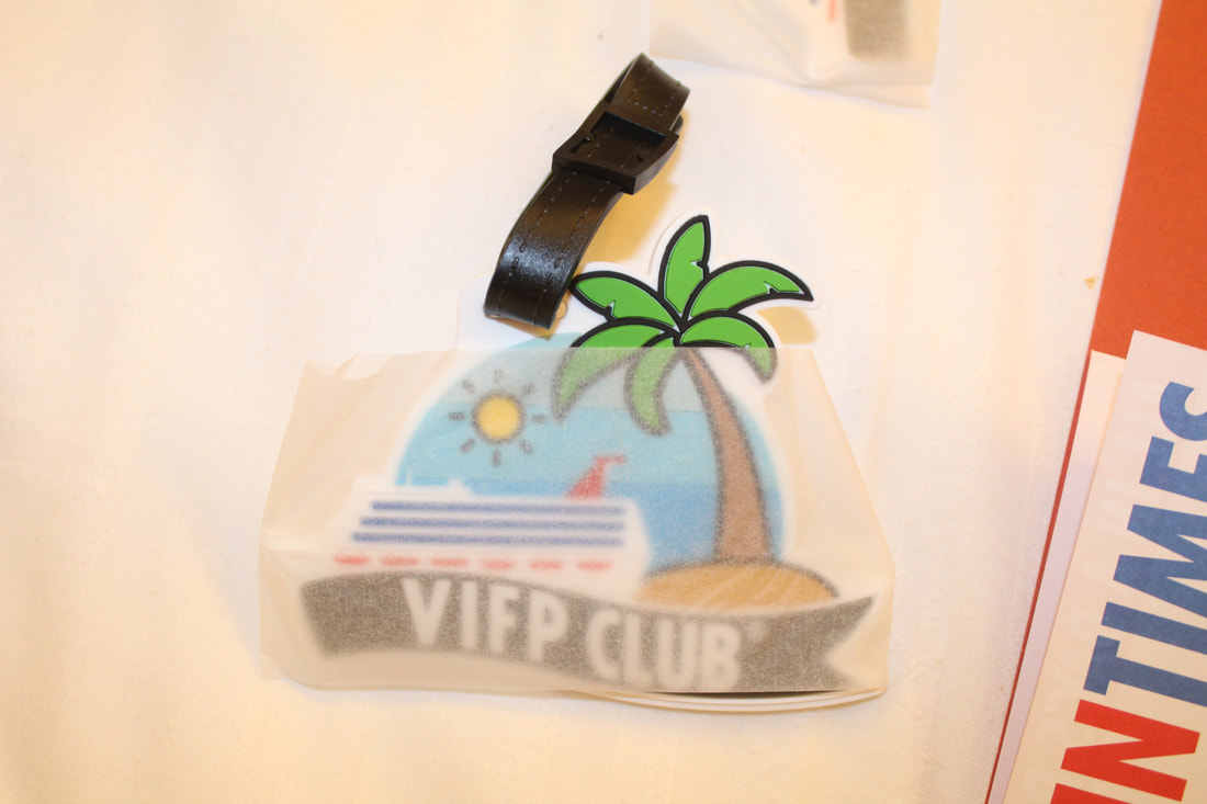 Carnival VIFP Club Luggage Tag Gift