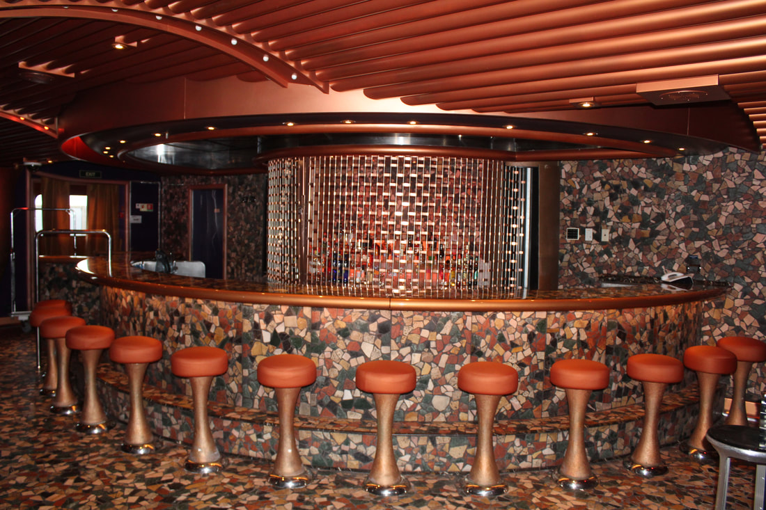 Carnival Dream Burgundy Lounge Bar