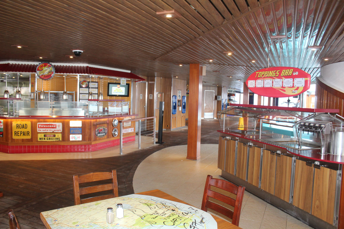 Carnival Freedom Guy's Burger joint