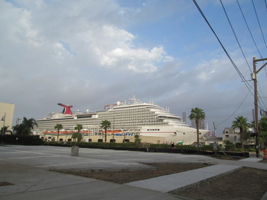 Carnival Ship In Galveston