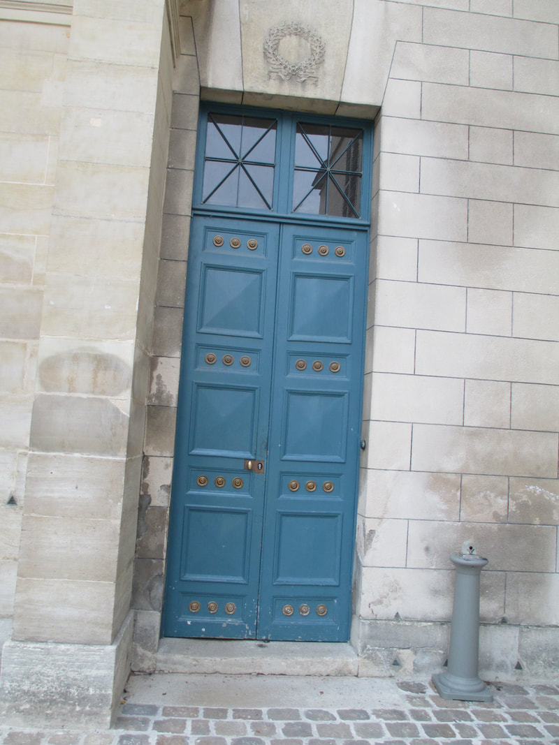 Side door of chateau
