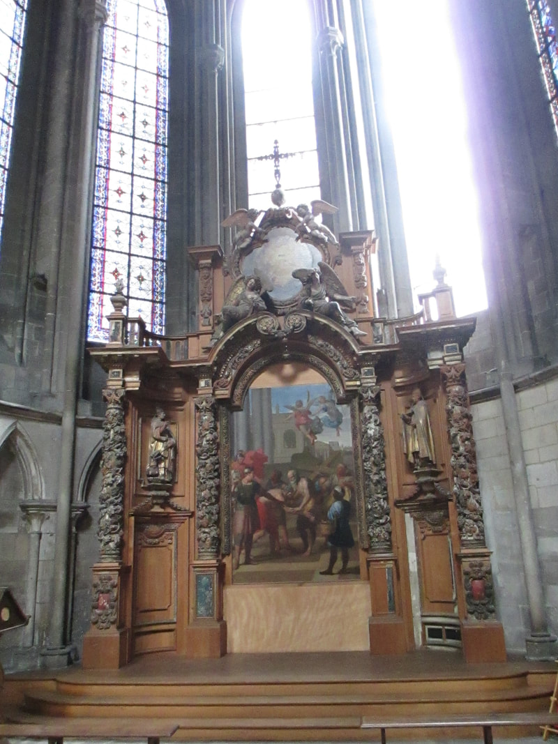 Another altar in Cathedrale Notre-Dame de Rouen