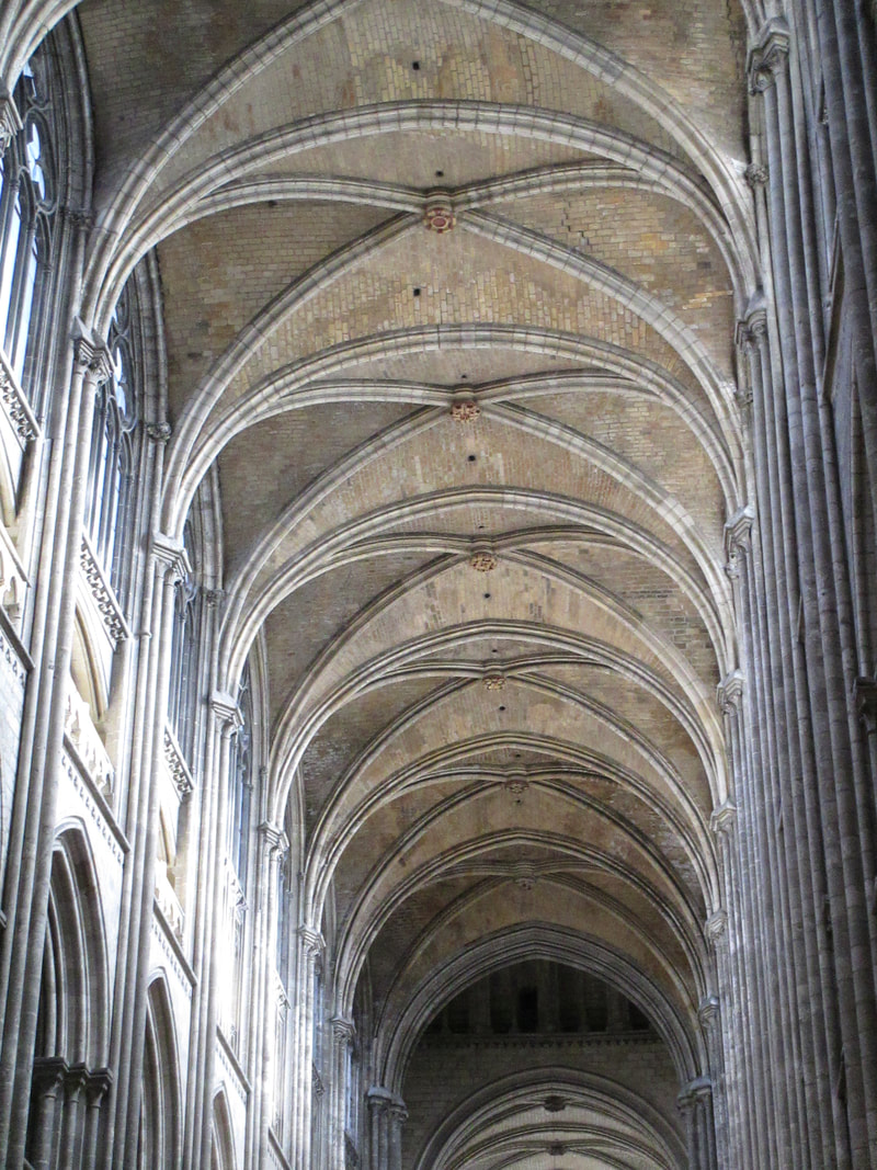 Inside of Cathedrale Notre-Dame de Rouen